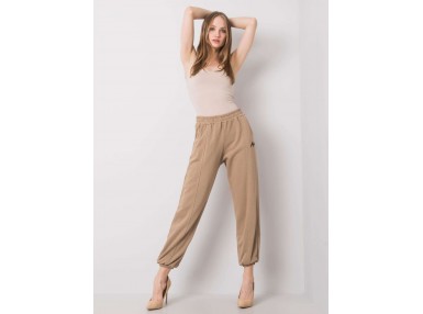 Pantalon de survêtement beige foncé