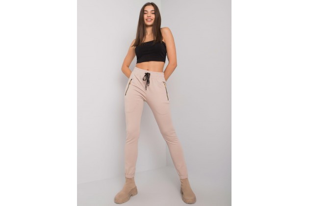 Pantalon de survêtement beige