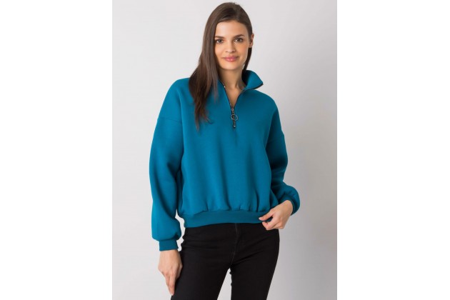 Sweat zippé - marin