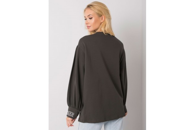 Sweat kaki foncé