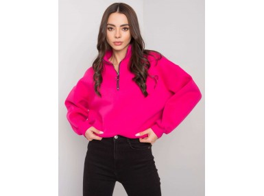 Sweat zippé - fuchsia