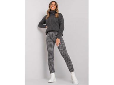 Pantalon gris et noir