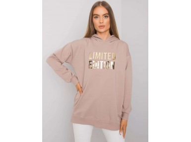 Sweat à imprimé - beige foncé