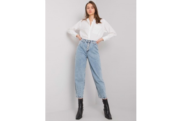 Pantalon jean bleu