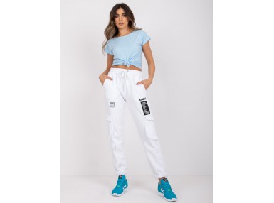 Pantalon de survêtement blanc