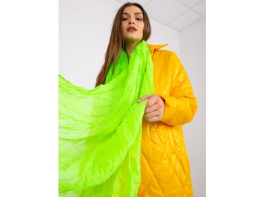 Echarpe vert fluo