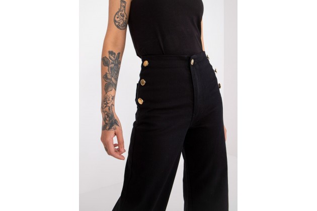 Pantalon en jean noir