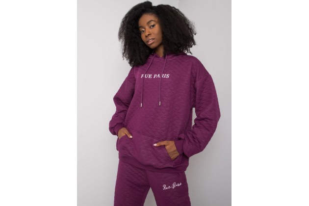 Sweat violet foncé