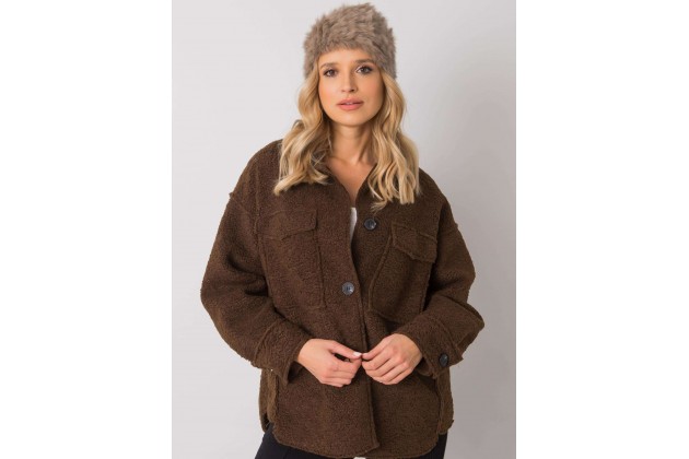 Casquette beige foncé