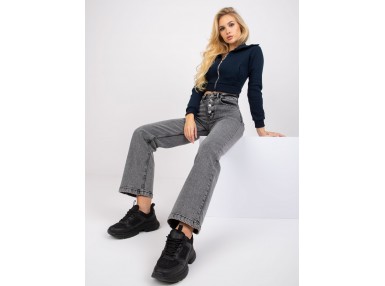 Jean en denim gris foncé