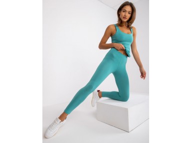 Legging turquoise