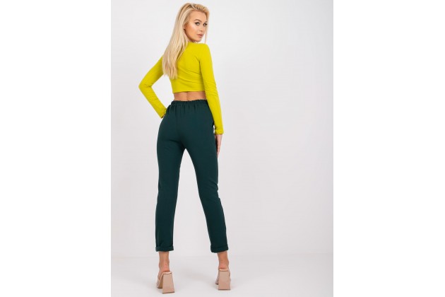 Pantalon vert foncé