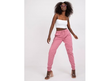 Pantalon de survêtement rose foncé