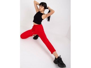 Pantalon de survêtement rouge