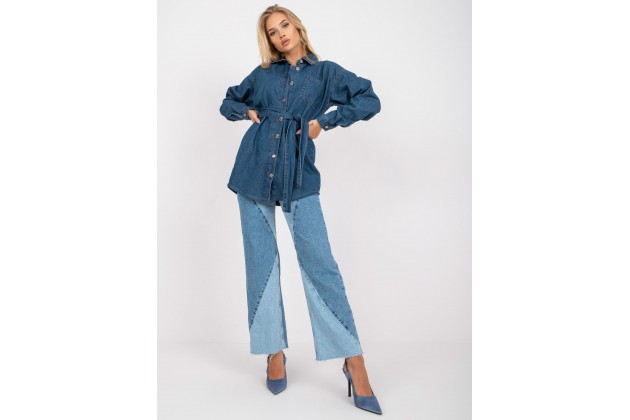 Robe bleu foncé