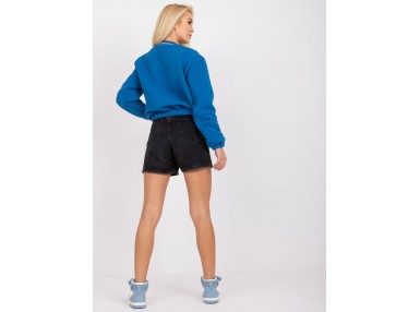 Bomber zippé - bleu foncé