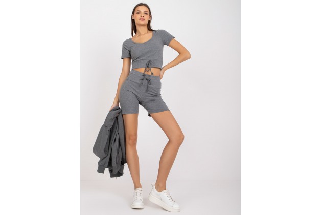 Ensemble gris foncé