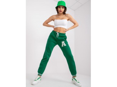 Pantalon de survêtement vert foncé