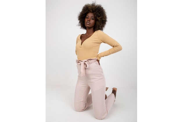 Pantalon rose clair