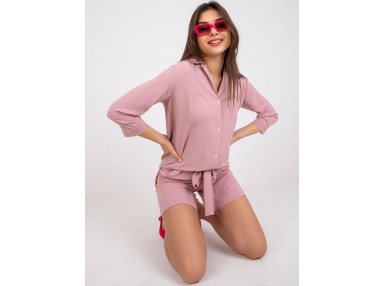 Ensemble rose foncé
