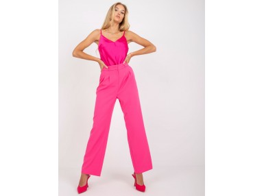 Pantalon rose foncé