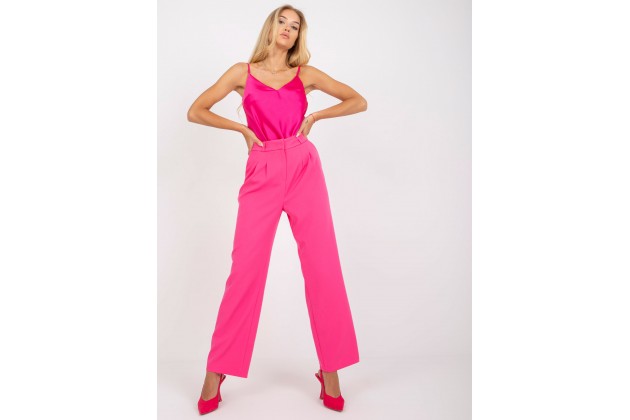 Pantalon rose foncé