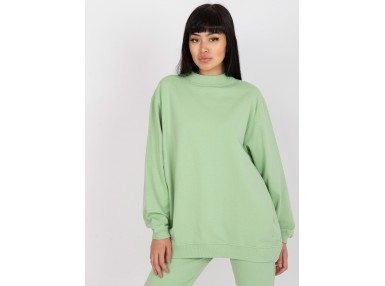 Sweat-shirt col rond - vert clair