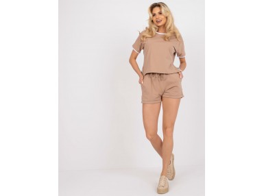 Ensemble beige foncé