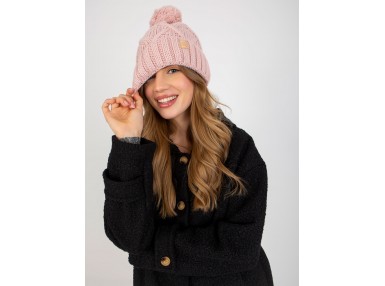 Casquette rose clair