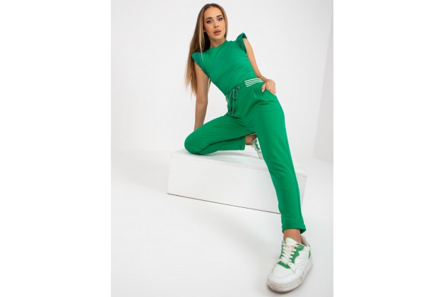 Pantalon de survêtement vert