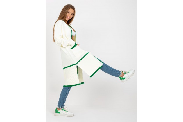 Gilet oversize - écru
