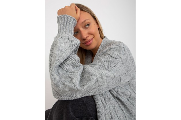 Gilet oversize -  gris