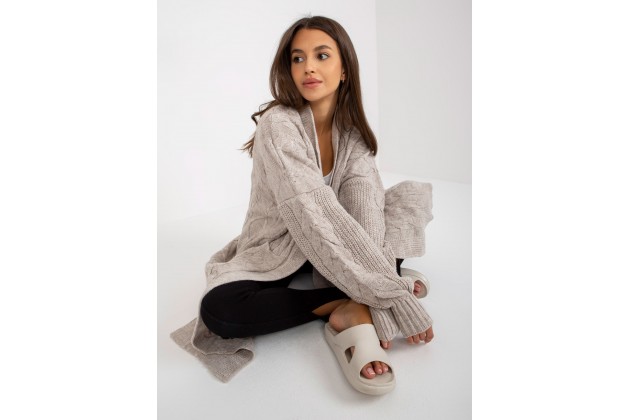 Gilet oversize - beige