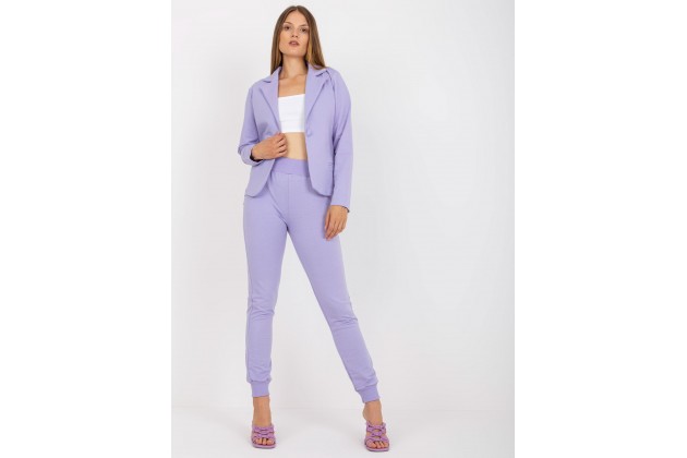 Ensemble violet clair
