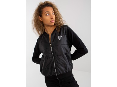 Sweat à capuche zippé - noire