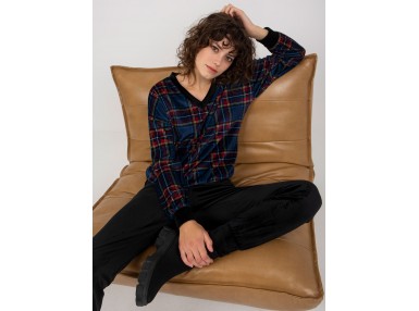 Ensemble noir et bleu