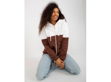 Sweat-shirt oversize - marron