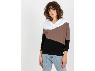 Sweat noir et blanc