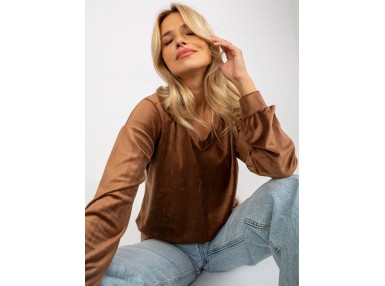 Sweat-shirt - marron foncé