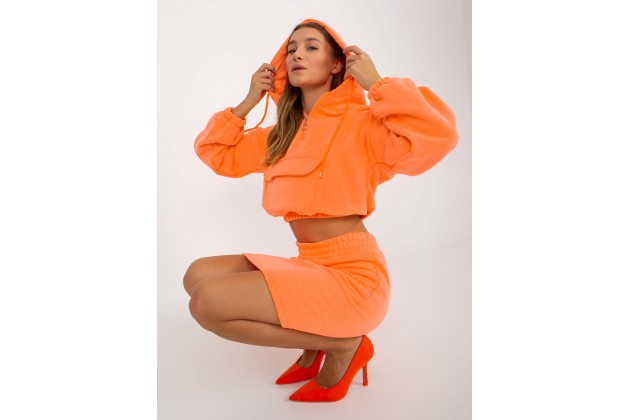 Ensemble orange fluo