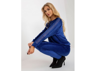 Ensemble sweat et pantalon - cobalt