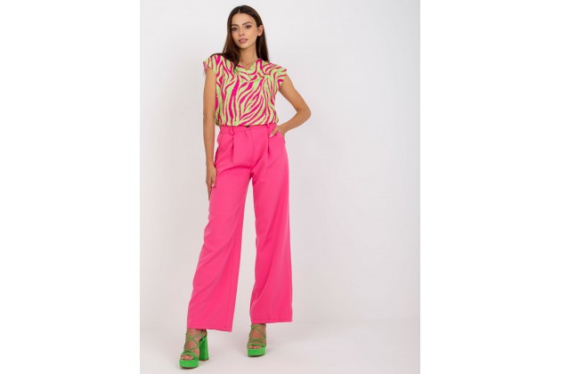 Pantalon rose foncé