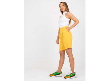 Short jaune foncé