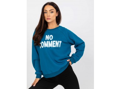 Sweat-shirt col rond - marin
