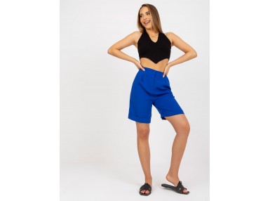 Short bleu cobalt