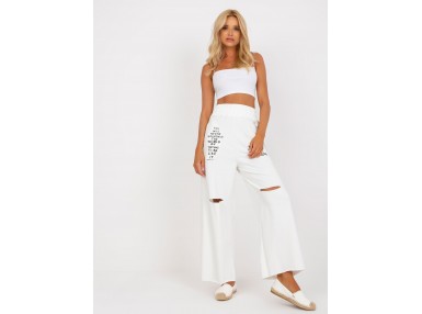 Pantalon de survêtement blanc