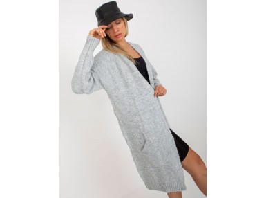 Cardigan - gris clair