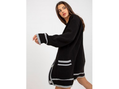 Gilet oversize - noir