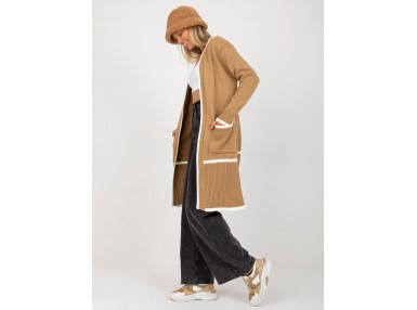 Gilet oversize - beige foncé