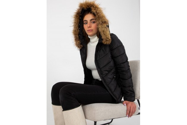 Veste à capuche - noire